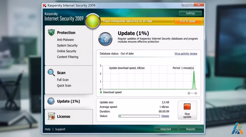 Kaspersky Update 10 April 2009