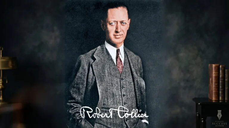 Potret klasik Robert Collier, pelopor pemikiran New Thought dan penulis motivasi terkenal abad ke-20.