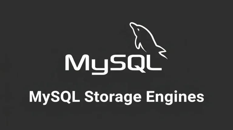 Ilustrasi visual dasbor manajemen database MySQL yang menampilkan struktur tabel, kueri SQL, dan data dalam antarmuka pengembang perangkat lunak.