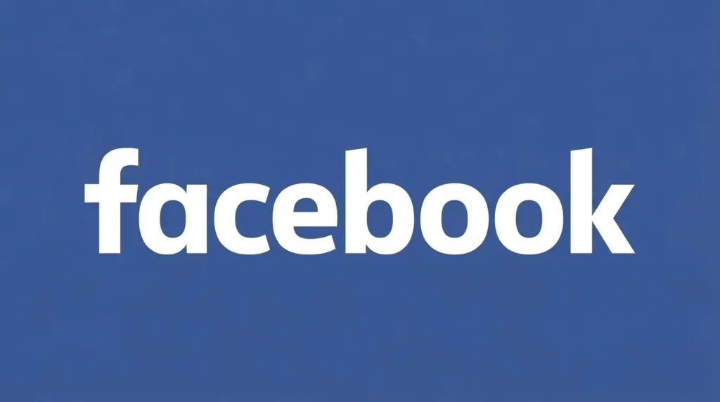 Panduan cara mudah melihat status-status lama di Facebook menampilkan lambang teks ikonik korporat