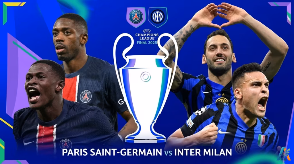 Final Liga Champion 2024/2025: PSG vs Inter Milan