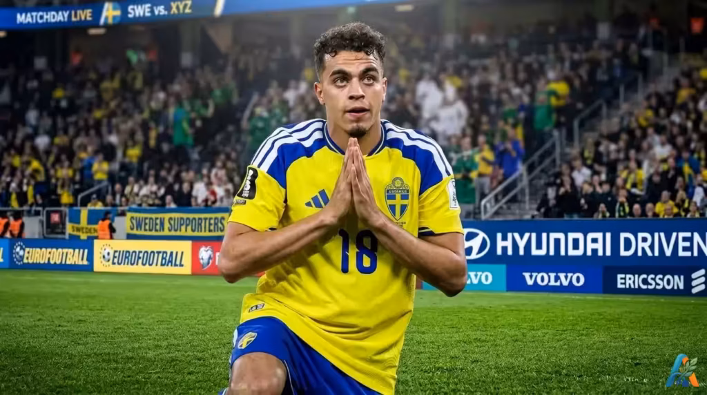 Pemain timnas Swedia Yasin Ayari menolak selebrasi usai mencetak gol ke gawang Tunisia di Piala Dunia 2026 demi menghormati tanah kelahiran ayahnya.